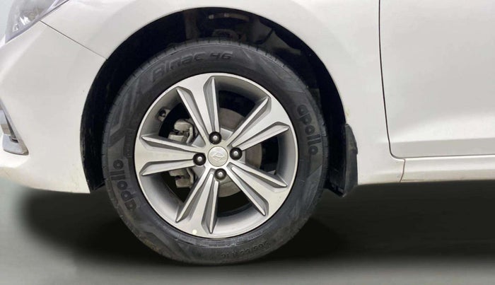 2019 Hyundai Verna 1.6 VTVT SX, Petrol, Manual, 90,336 km, Left Front Wheel