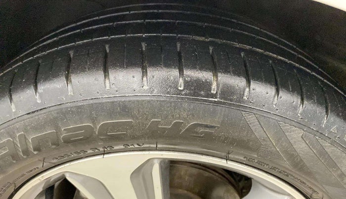 2019 Hyundai Verna 1.6 VTVT SX, Petrol, Manual, 90,336 km, Left Rear Tyre Tread