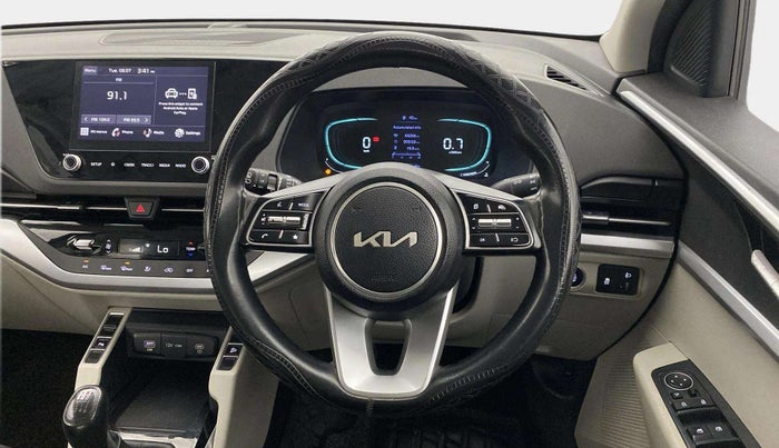 2022 KIA CARENS PRESTIGE PLUS 1.5 DIESEL 7 STR, Diesel, Manual, 60,887 km, Steering Wheel Close Up