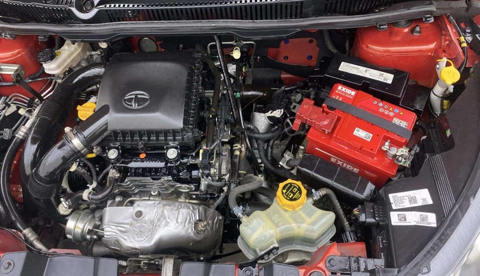 2022 Tata NEXON XMA SUNROOF PETROL, Petrol, Automatic, 18,491 km, Engine View - Left