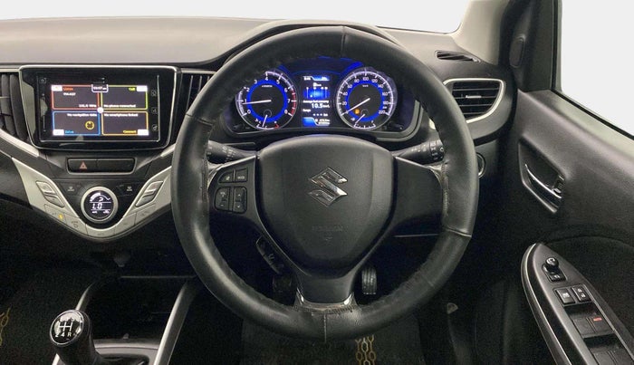 2017 Maruti Baleno ALPHA PETROL 1.2, Petrol, Manual, 36,923 km, Steering Wheel Close Up