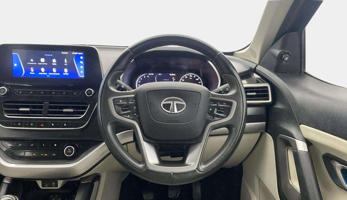 2021 Tata Safari XZ, Diesel, Manual, 33,573 km, Steering Wheel Close Up