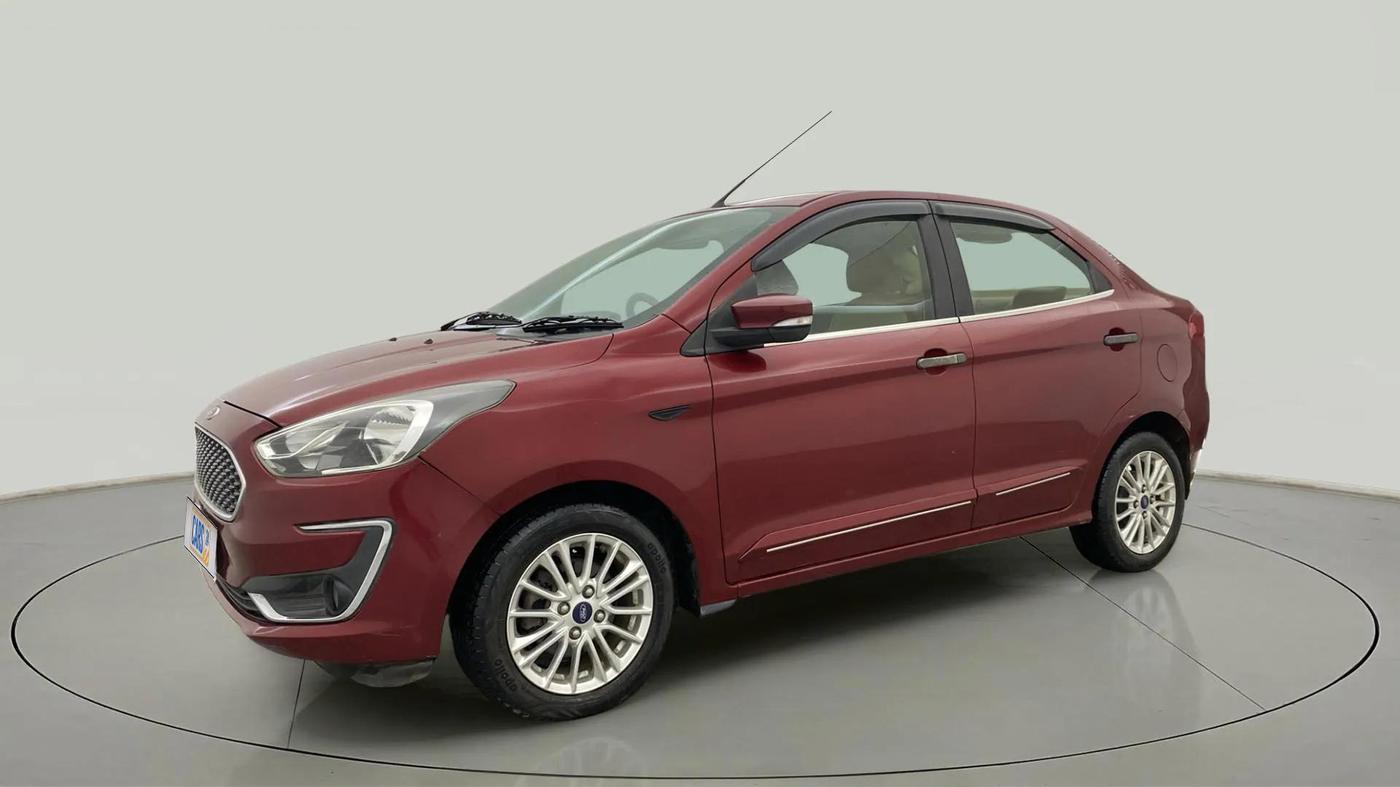 2018 Ford Figo Aspire TITANIUM 1.5 PETROL AT, Petrol, Automatic, 20,444 km, Left Front Diagonal