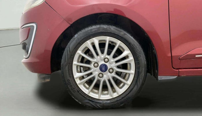 2018 Ford Figo Aspire TITANIUM 1.5 PETROL AT, Petrol, Automatic, 20,444 km, Left Front Wheel