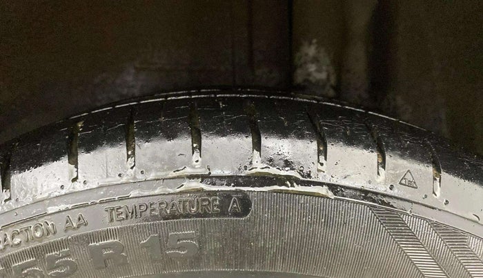 2018 Ford Figo Aspire TITANIUM 1.5 PETROL AT, Petrol, Automatic, 20,444 km, Left Rear Tyre Tread