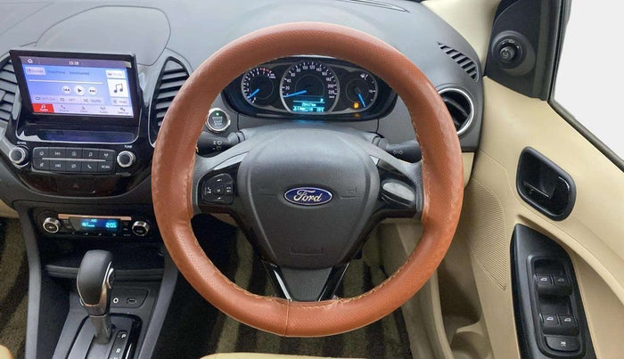 2018 Ford Figo Aspire TITANIUM 1.5 PETROL AT, Petrol, Automatic, 20,444 km, Steering Wheel Close Up