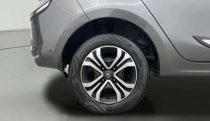 2022 Tata TIGOR XZ PLUS CNG, CNG, Manual, 13,779 km, Left Rear Wheel