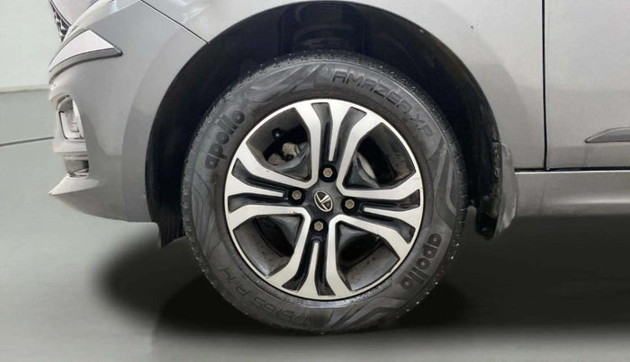 2022 Tata TIGOR XZ PLUS CNG, CNG, Manual, 13,779 km, Left Front Wheel