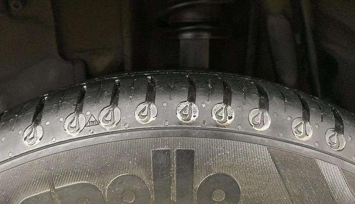2022 Tata TIGOR XZ PLUS CNG, CNG, Manual, 13,779 km, Left Rear Tyre Tread
