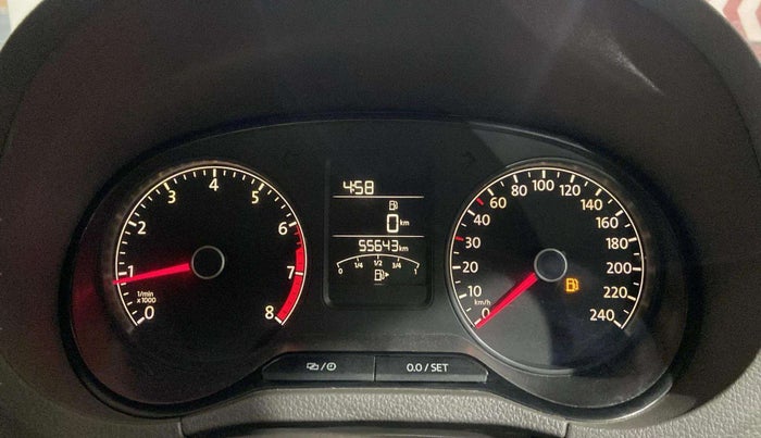 2015 Volkswagen Vento HIGHLINE 1.6 MPI, Petrol, Manual, 55,632 km, Odometer Image