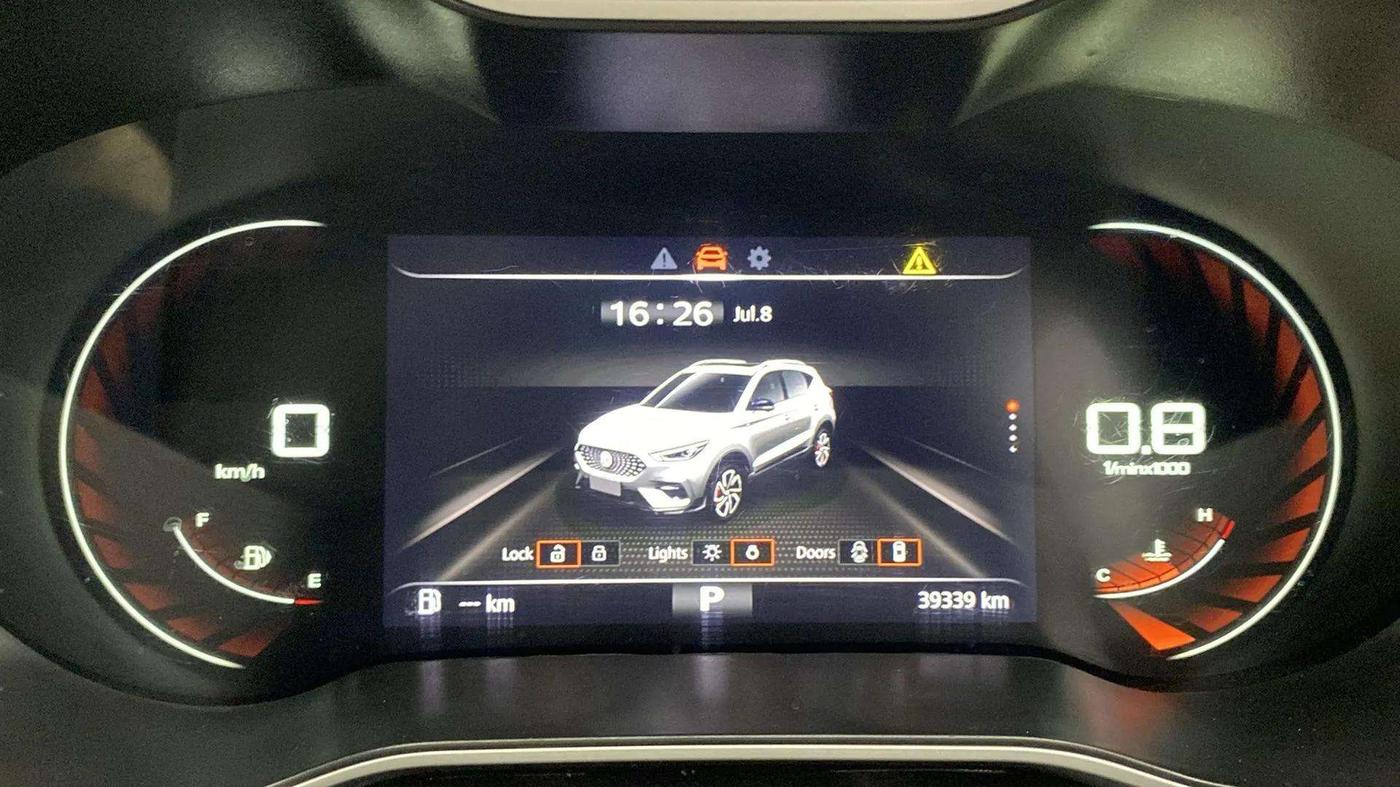 2022 MG ASTOR SHARP 1.5 CVT, Petrol, Automatic, 39,553 km, Odometer Image