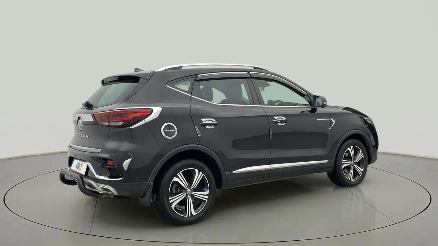 2022 MG ASTOR SHARP 1.5 CVT, Petrol, Automatic, 39,553 km, Right Back Diagonal