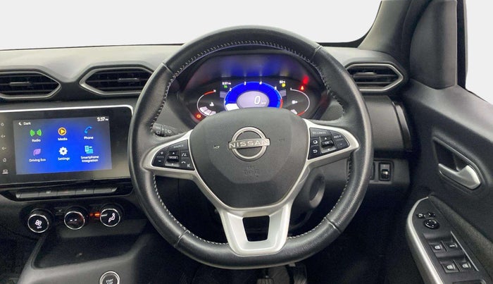 2021 Nissan MAGNITE XV PREMIUM TURBO CVT, Petrol, Automatic, 30,501 km, Steering Wheel Close Up