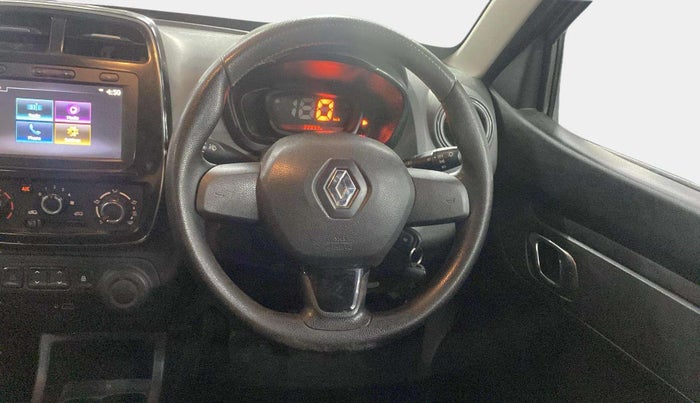 2019 Renault Kwid RXT 1.0, CNG, Manual, 22,829 km, Steering Wheel Close Up