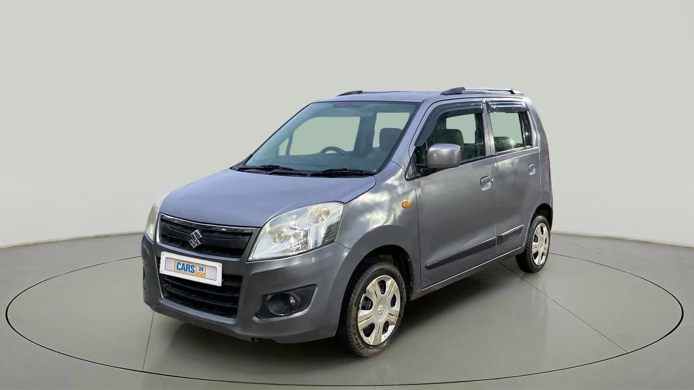 2015 Maruti Wagon R 1.0 VXI, Petrol, Manual, 28,847 km, Left Front Diagonal