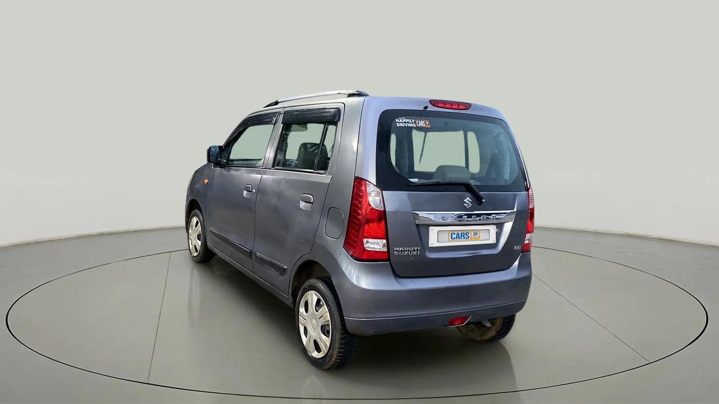 2015 Maruti Wagon R 1.0 VXI, Petrol, Manual, 28,847 km, Left Back Diagonal