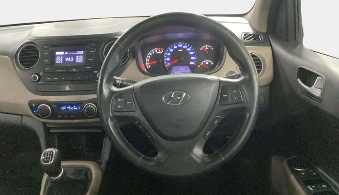 2014 Hyundai Xcent S (O) 1.2, Petrol, Manual, 90,173 km, Steering Wheel Close Up
