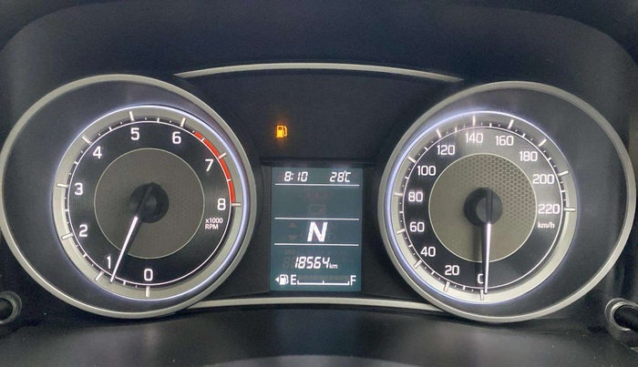 2019 Maruti Dzire VXI AMT, Petrol, Automatic, 18,527 km, Odometer Image