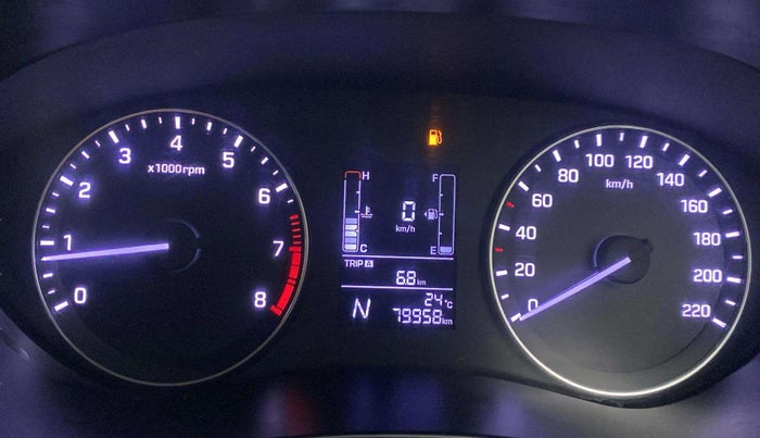 2017 Hyundai Elite i20 MAGNA 1.4 AT, Petrol, Automatic, 79,958 km, Odometer Image