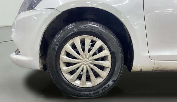 2015 Maruti Swift Dzire VXI, Petrol, Manual, 77,588 km, Left Front Wheel