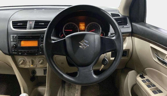 2015 Maruti Swift Dzire VXI, Petrol, Manual, 77,588 km, Steering Wheel Close Up