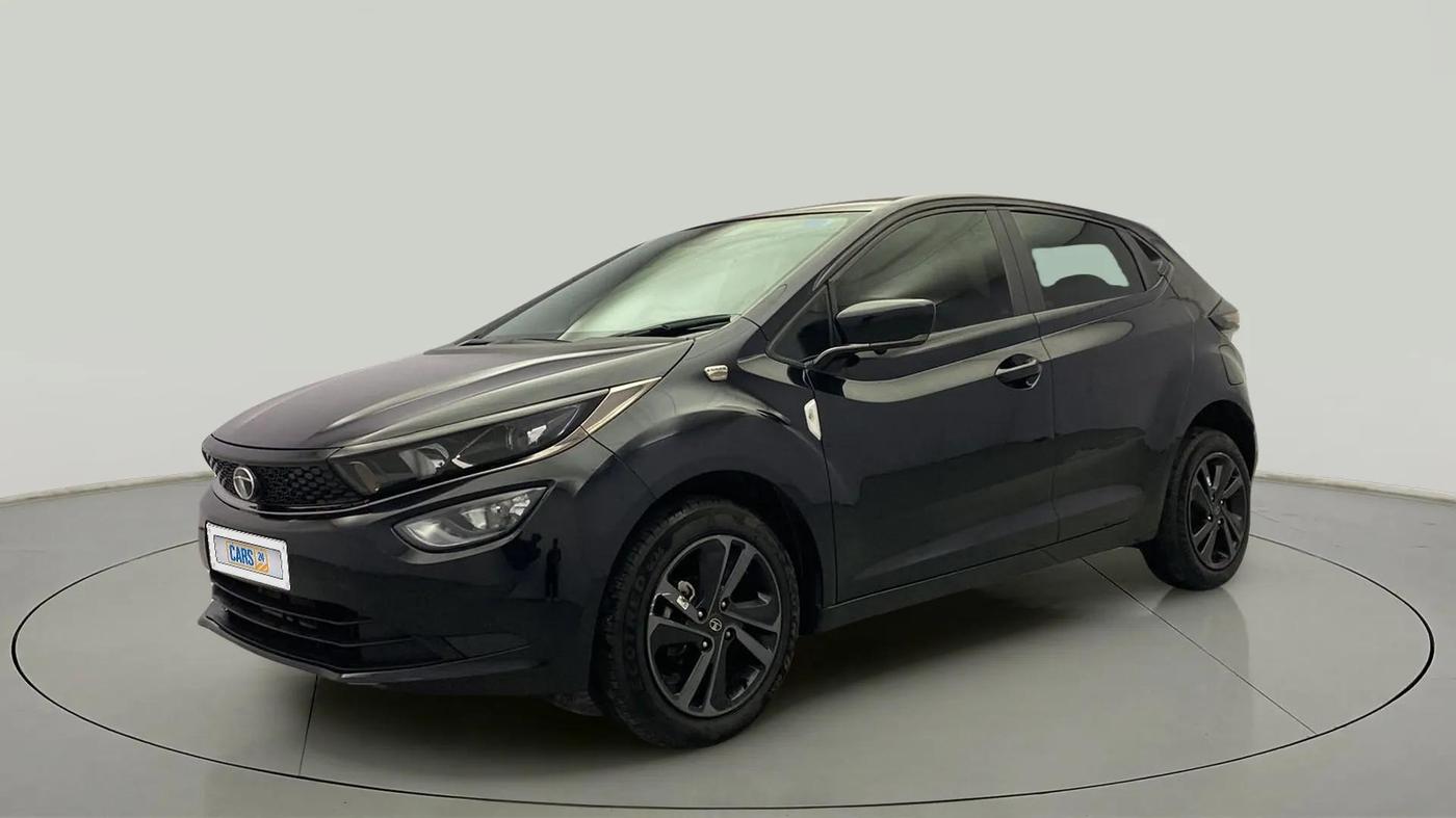 2023 Tata ALTROZ XZ Plus i-Turbo (S) Dark Edition, Petrol, Manual, 18,016 km, Left Front Diagonal
