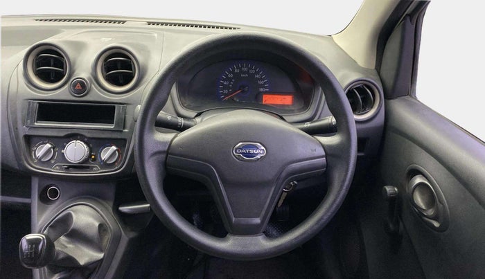 2018 Datsun Go Plus A, Petrol, Manual, 46,191 km, Steering Wheel Close Up