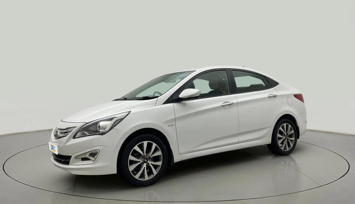 2015 Hyundai Verna FLUIDIC 4S1.6 VTVT S O AT, Petrol, Automatic, 71,272 km, Left Front Diagonal