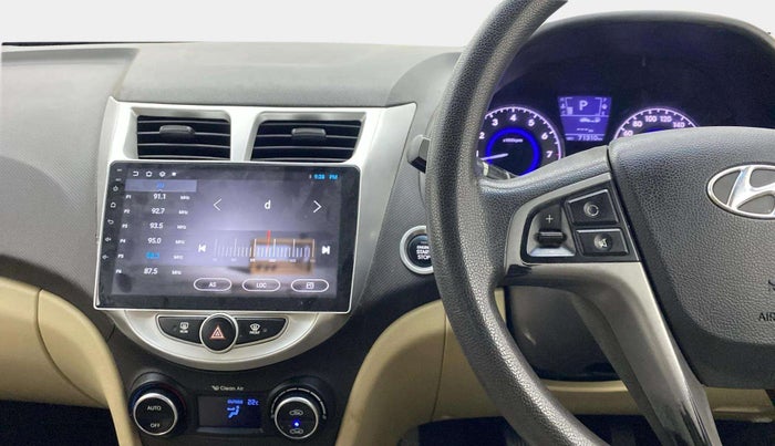 2015 Hyundai Verna FLUIDIC 4S1.6 VTVT S O AT, Petrol, Automatic, 71,272 km, Air Conditioner