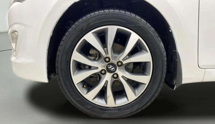 2015 Hyundai Verna FLUIDIC 4S1.6 VTVT S O AT, Petrol, Automatic, 71,272 km, Left Front Wheel