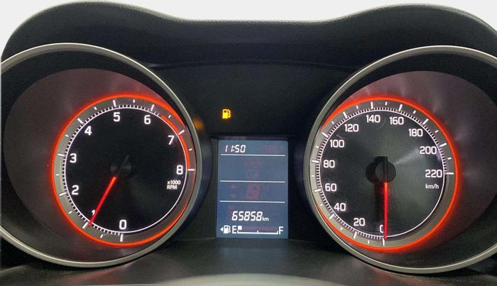 2021 Maruti Swift VXI, Petrol, Manual, 65,801 km, Odometer Image
