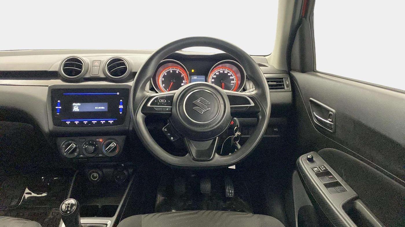 2021 Maruti Swift VXI, Petrol, Manual, 65,801 km, Steering Wheel Close Up