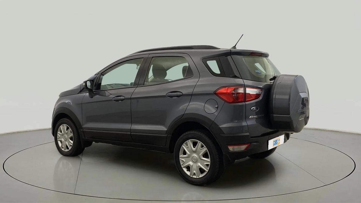 2018 Ford Ecosport TREND + 1.5L PETROL AT, Petrol, Automatic, 1,23,456 km, Left Back Diagonal