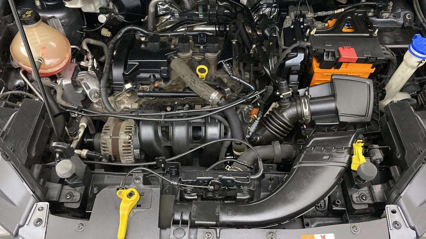 2018 Ford Ecosport TREND + 1.5L PETROL AT, Petrol, Automatic, 1,23,456 km, Engine View