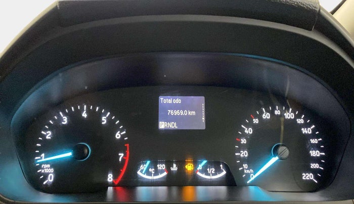 2018 Ford Ecosport TREND + 1.5L PETROL AT, Petrol, Automatic, 76,928 km, Odometer Image