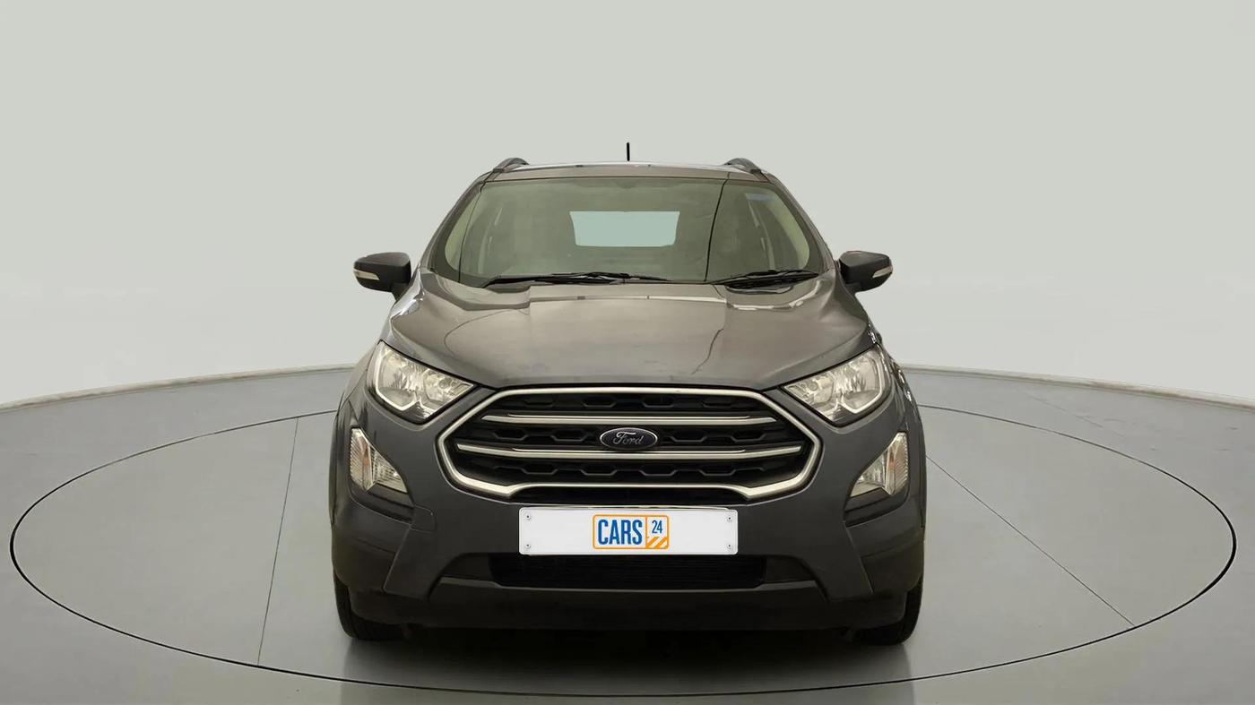 2018 Ford Ecosport TREND + 1.5L PETROL AT, Petrol, Automatic, 1,23,456 km, Front