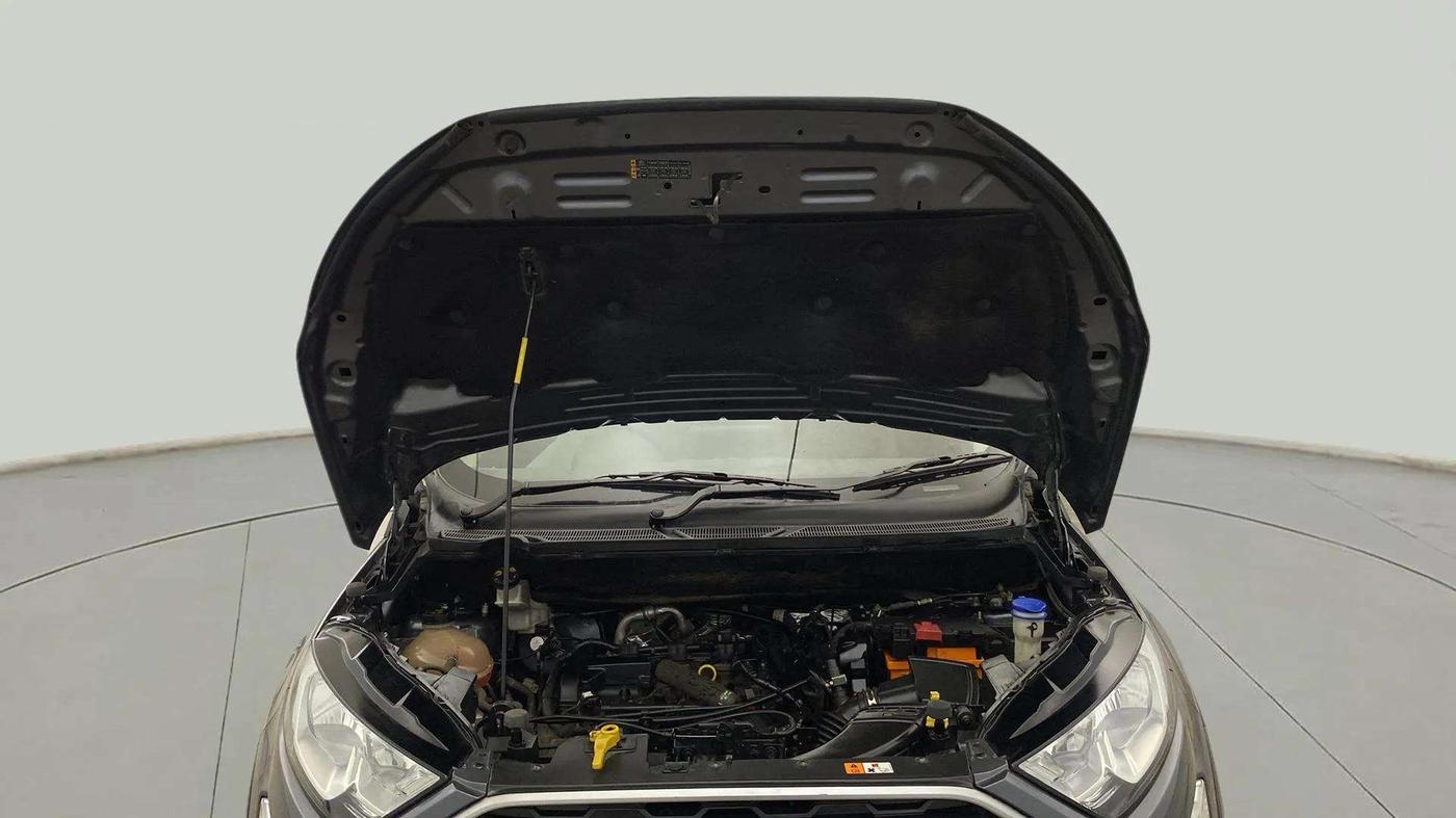 2018 Ford Ecosport TREND + 1.5L PETROL AT, Petrol, Automatic, 1,23,456 km, Open Bonet