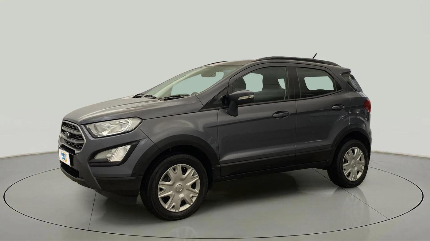 2018 Ford Ecosport TREND + 1.5L PETROL AT, Petrol, Automatic, 1,23,456 km, Left Front Diagonal