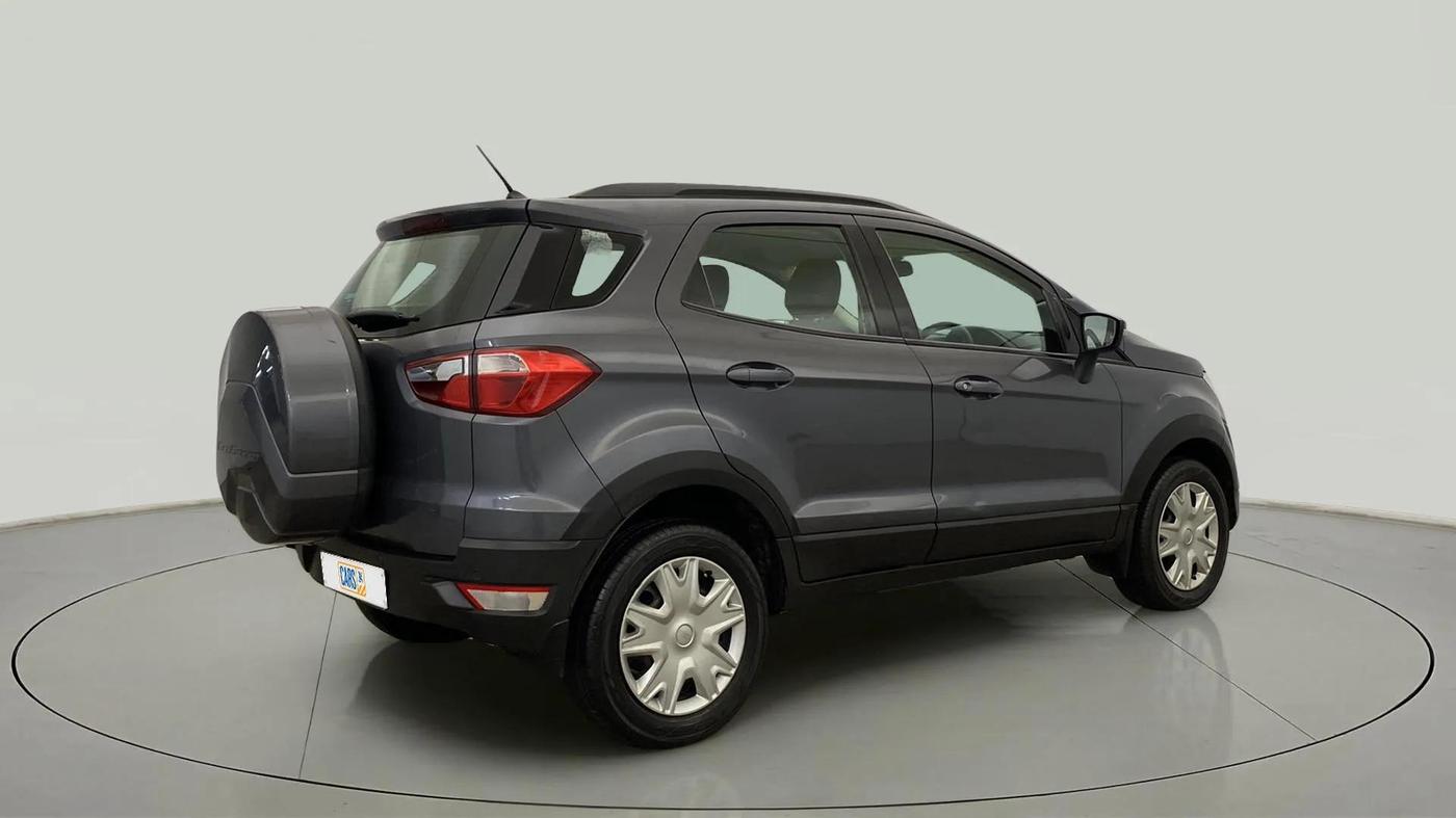 2018 Ford Ecosport TREND + 1.5L PETROL AT, Petrol, Automatic, 1,23,456 km, Right Back Diagonal