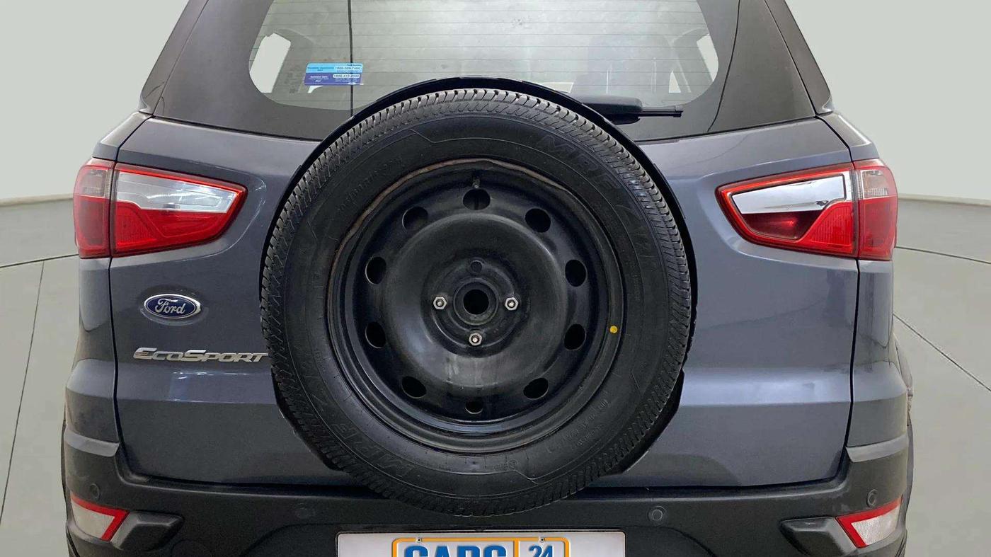 2018 Ford Ecosport TREND + 1.5L PETROL AT, Petrol, Automatic, 1,23,456 km, Spare Tyre