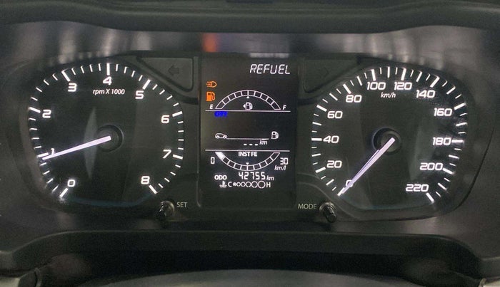 2020 Tata ALTROZ XT PETROL, Petrol, Manual, 42,754 km, Odometer Image