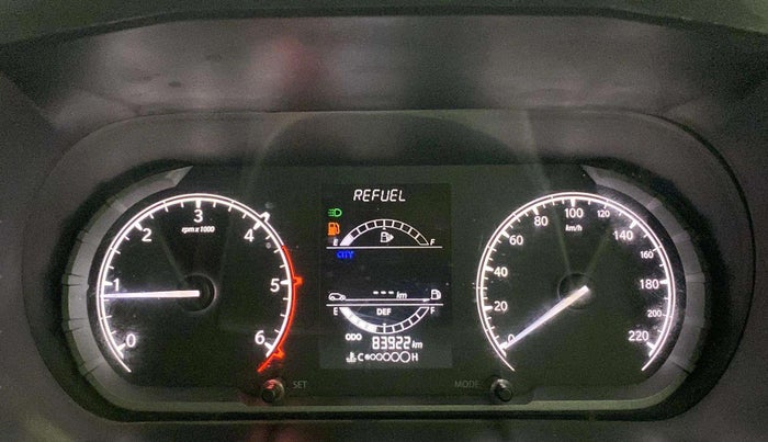 2020 Tata Harrier XT PLUS 2.0L KRYOTEC DARK EDITON, Diesel, Manual, 83,922 km, Odometer Image