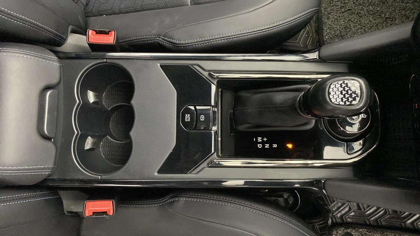 2023 Tata Safari ACCOMPLISHED PLUS DARK EDITION AT, Diesel, Automatic, 17,176 km, Gear Lever