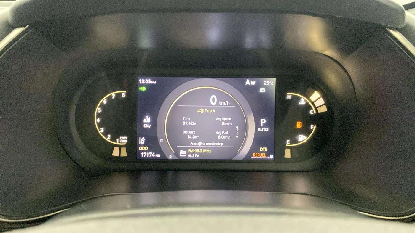 2023 Tata Safari ACCOMPLISHED PLUS DARK EDITION AT, Diesel, Automatic, 17,176 km, Odometer Image