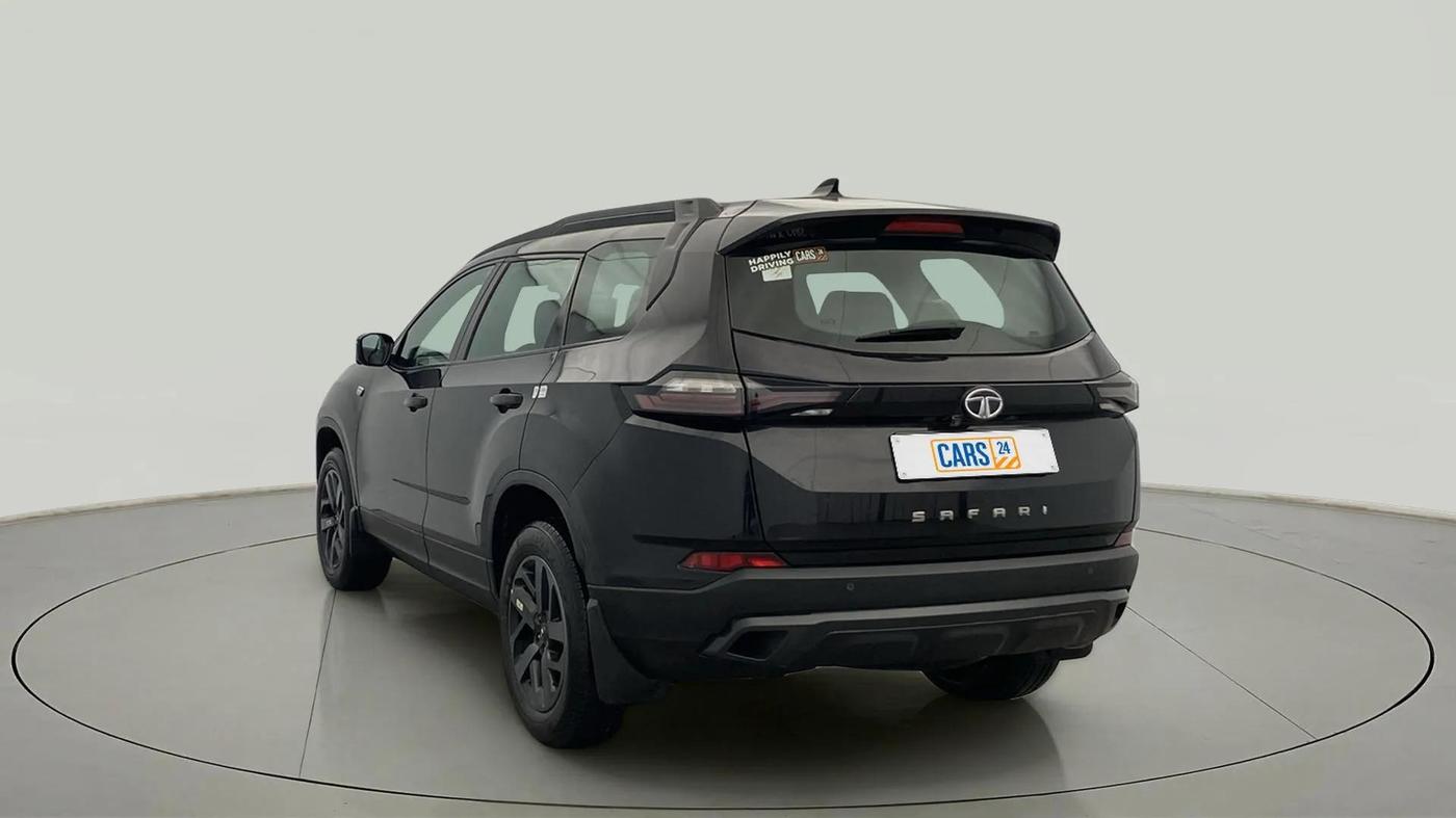 2023 Tata Safari ACCOMPLISHED PLUS DARK EDITION AT, Diesel, Automatic, 17,176 km, Left Back Diagonal
