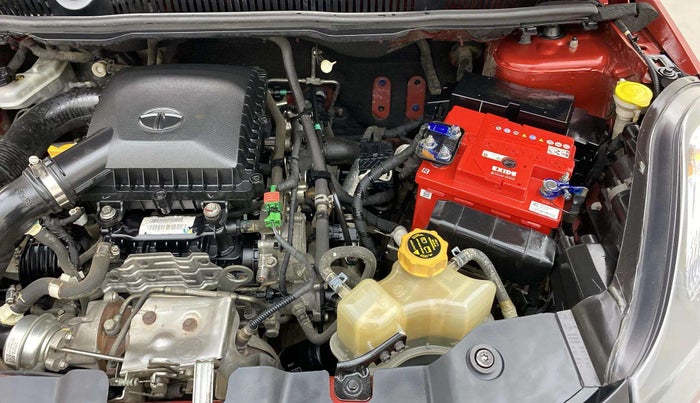 2019 Tata NEXON XZA PLUS PETROL DUAL TONE, Petrol, Automatic, 51,207 km, Engine View - Left