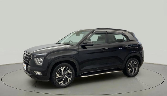 2020 Hyundai Creta SX (O) 1.4 TURBO DCT, Petrol, Automatic, 21,968 km, Left Front Diagonal