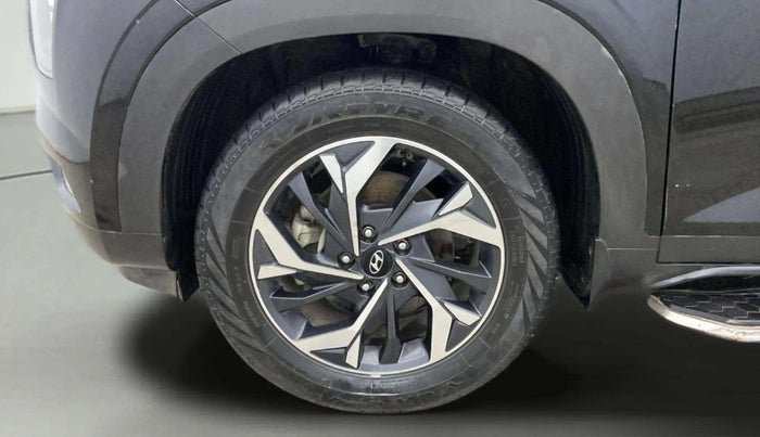 2020 Hyundai Creta SX (O) 1.4 TURBO DCT, Petrol, Automatic, 21,968 km, Left Front Wheel