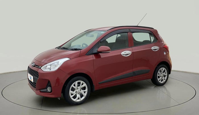 2018 Hyundai Grand i10 SPORTZ 1.2 KAPPA VTVT, Petrol, Manual, 58,142 km, Left Front Diagonal
