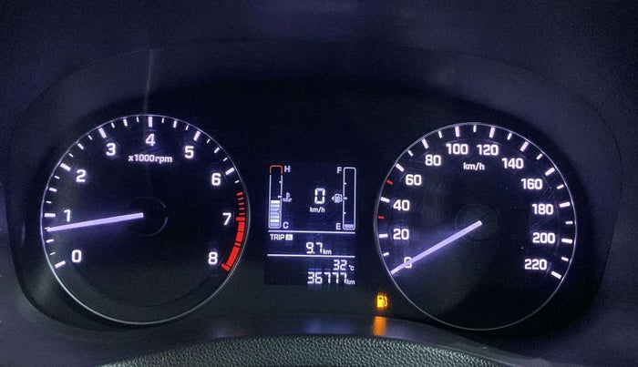 2018 Hyundai Creta E PLUS 1.6 PETROL, Petrol, Manual, 36,766 km, Odometer Image